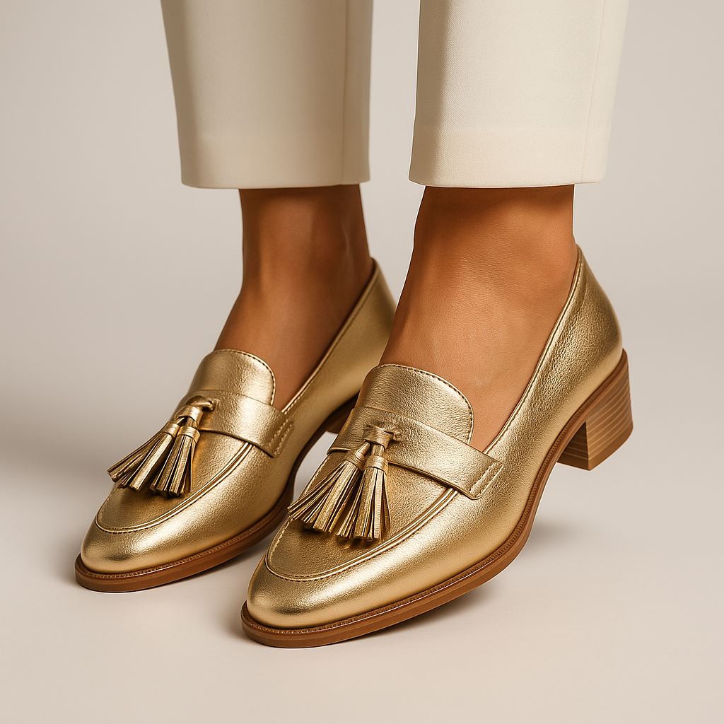 Celeste | Mocassini Oro