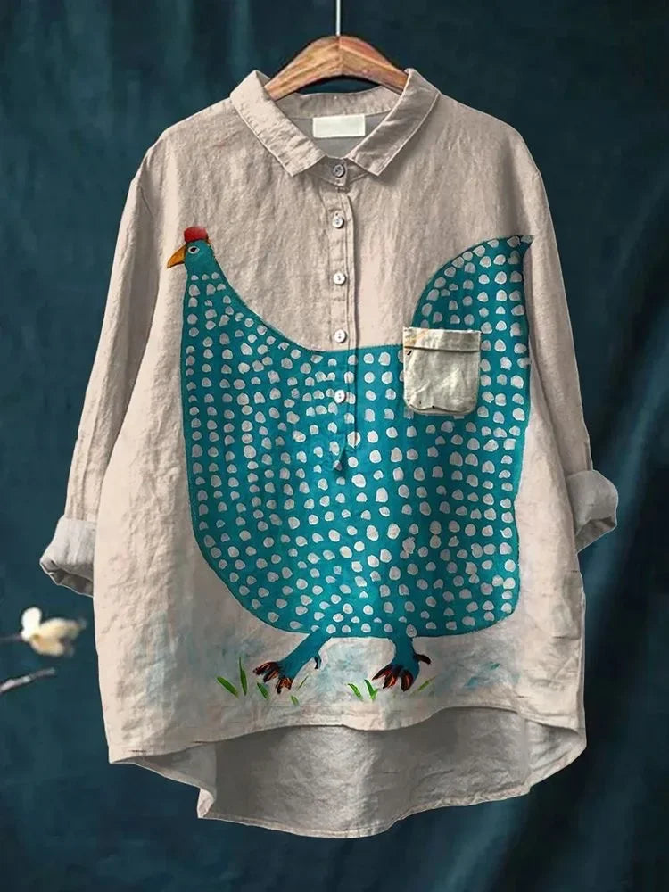 Monika - Camicia Stile Stampa