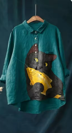 Aase - Camicia Leggera e Colorata
