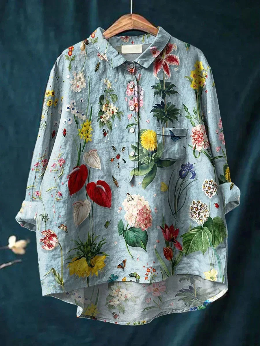 Lotte - Blusa di Fiori Morbida