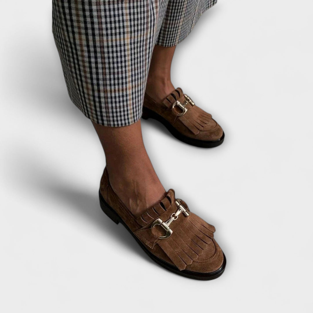 Serena™ | Mocassino Bruine con punta arrotondata