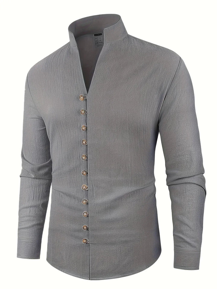 Lenoir™ | Chemise légère en coton à manches longues