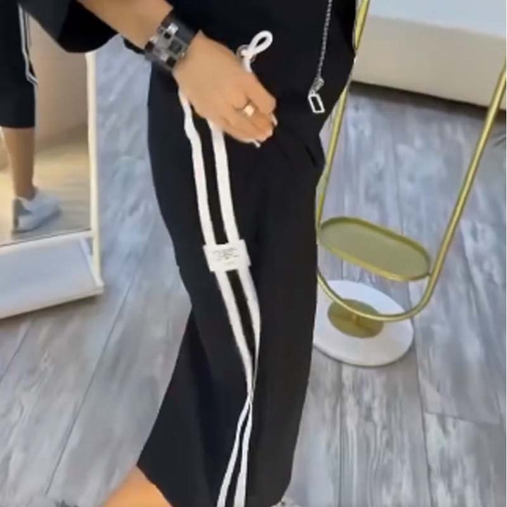 Set Abito con Collo Stand da Donna