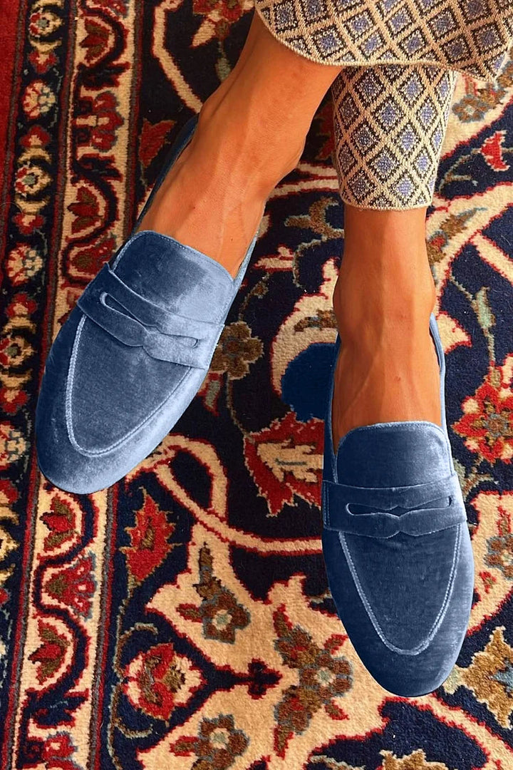 Brenda | Mocassini patchwork in velluto