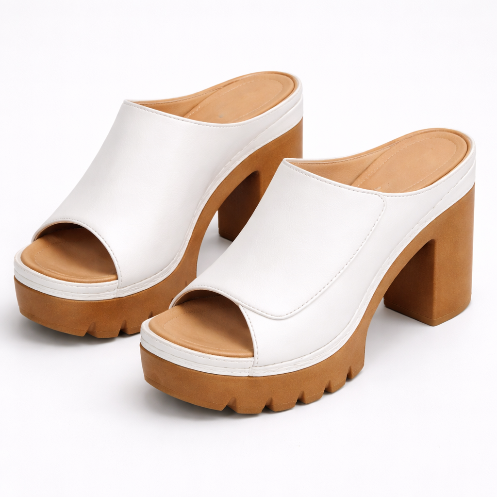 Mizella | Sandali Eleganti con Piattaforma e Tacco Largo