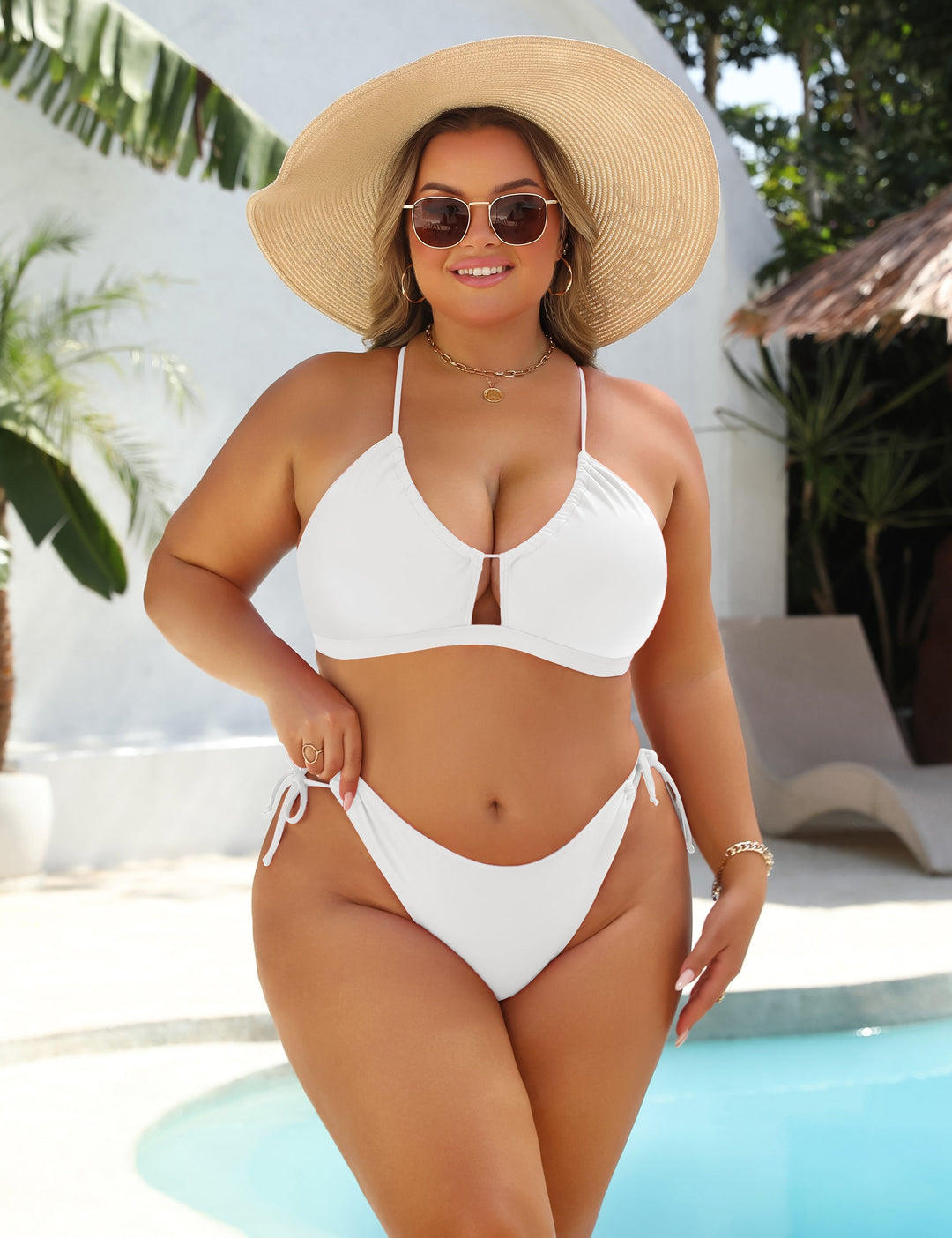Christina | Set bikini regolabile con vestibilità che valorizza la figura