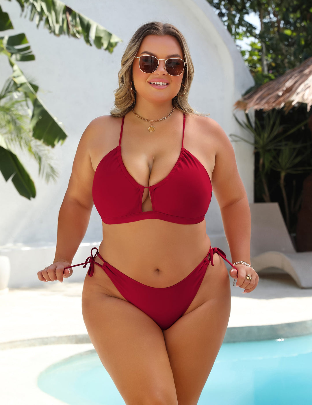 Christina | Set bikini regolabile con vestibilità che valorizza la figura