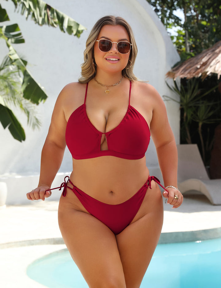 Christina | Set bikini regolabile con vestibilità che valorizza la figura