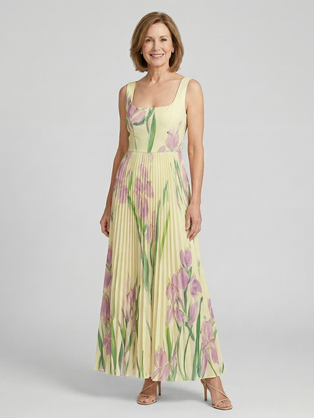 Abito Maxi A-Line Floreale Harper