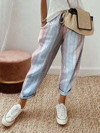 SERELLA – PANTALONI RELAX COSTIERI