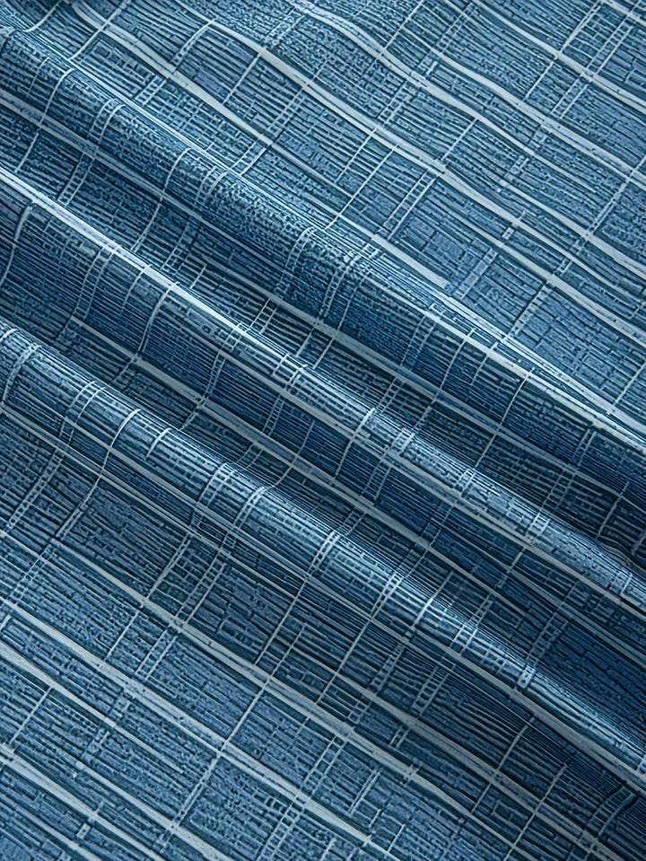 Lenoir™ | Chemise élégante à motif rayé et à carreaux