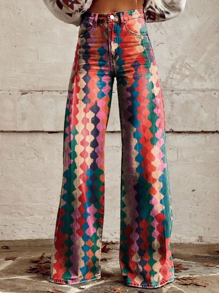 Amélie - Pantaloni Bohemien Primavera