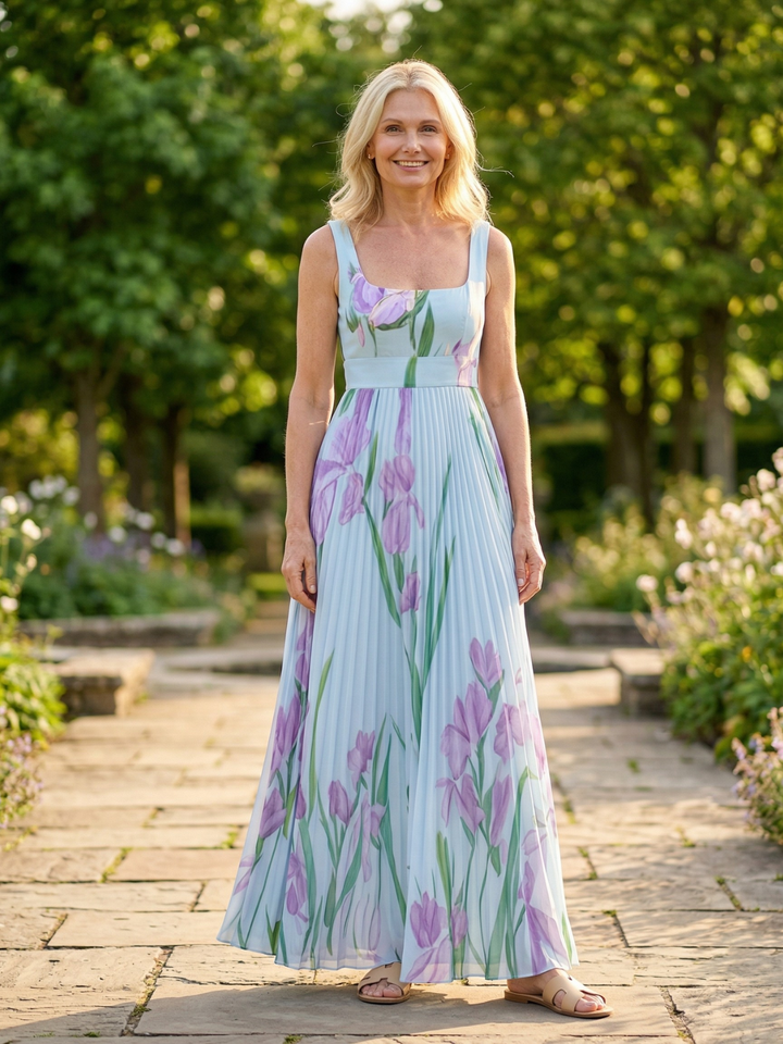 Vestito Maxi A-Line Floreale Harper