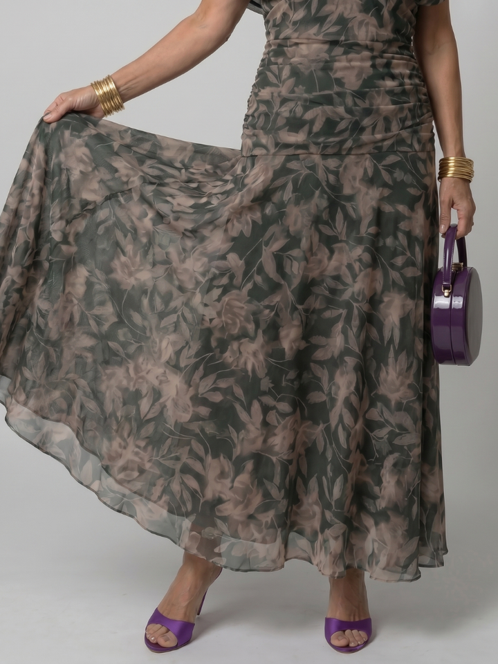 Calen | Abito Midi Off Shoulder