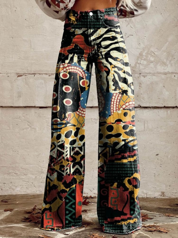 Élodie - Pantaloni Eleganti Artistici