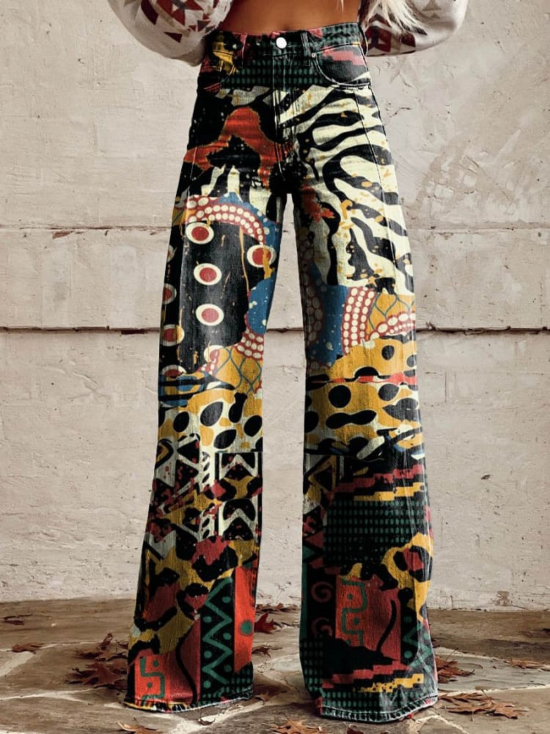 Élodie - Pantaloni Eleganti Artistici