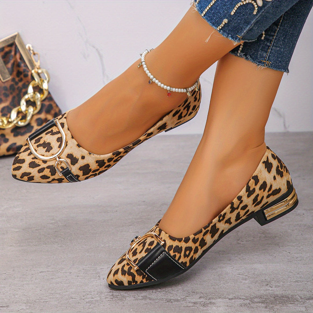 Kayleigh™ | Mocassino Leopardo