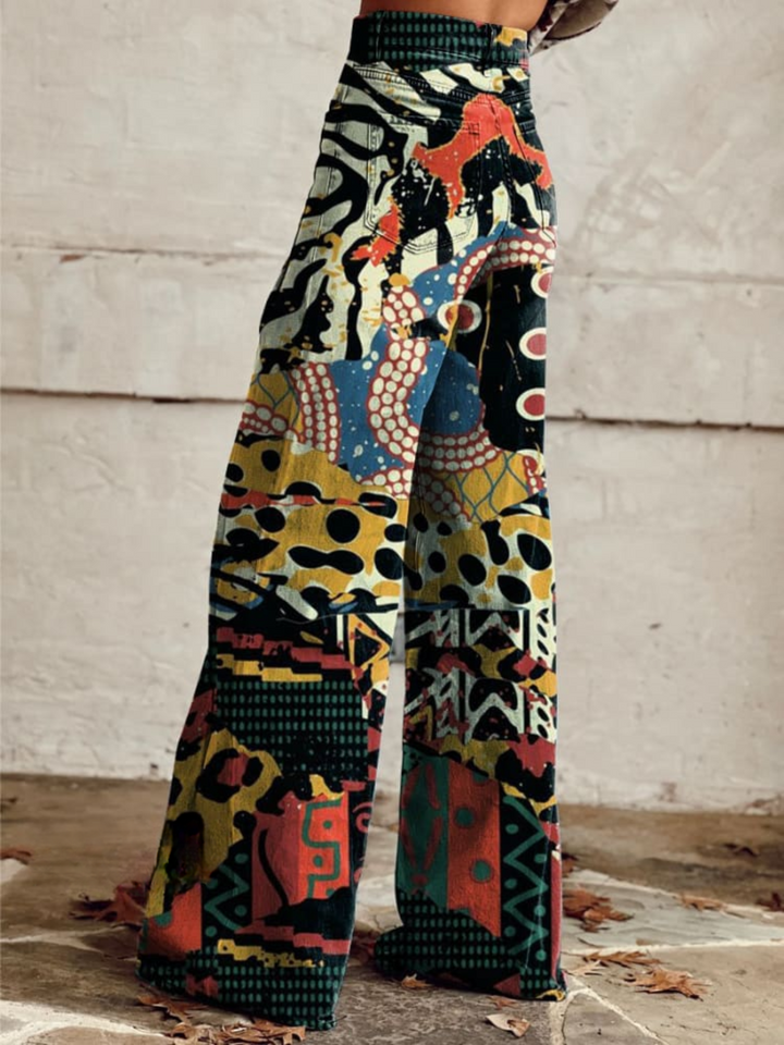 Élodie - Pantaloni Eleganti Artistici