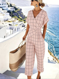 Amelia | Tuta a Righe Chic Costiera