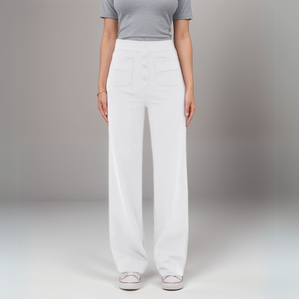 NOMI™ | Pantalone elasticizzato a vita alta | 1+1 GRATIS