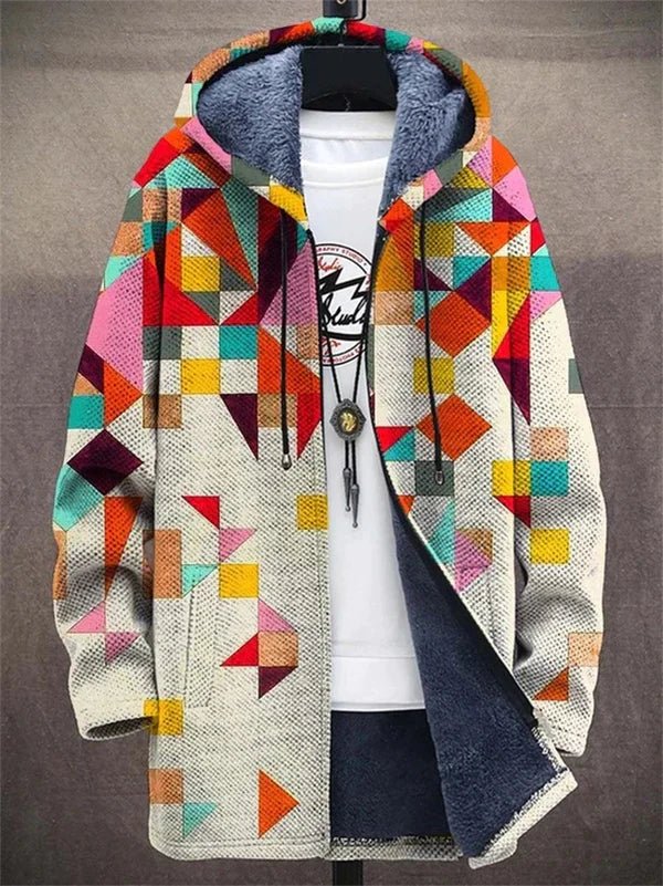 ELOREN | Cardigan con Dichiarazione Artistica e Stampa Unica