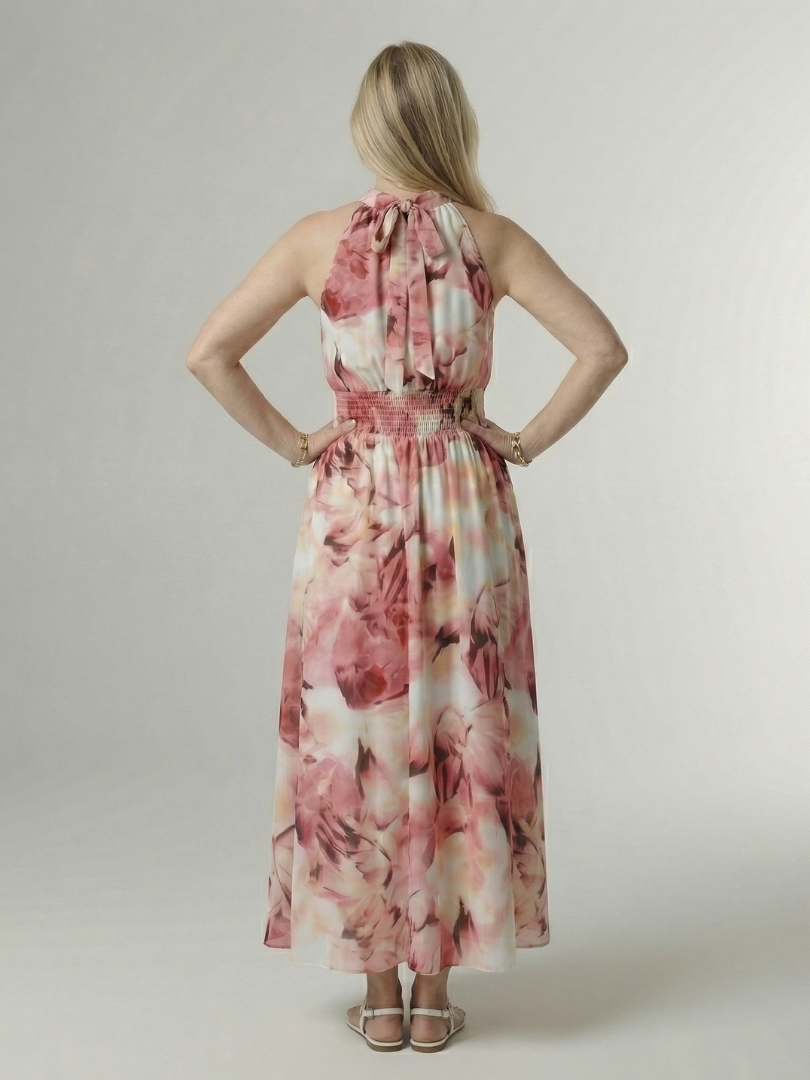 Sylin | Abito Midi con Scollo Halter