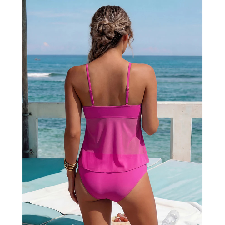 Roos | Tankini in Mesh Fluttuante