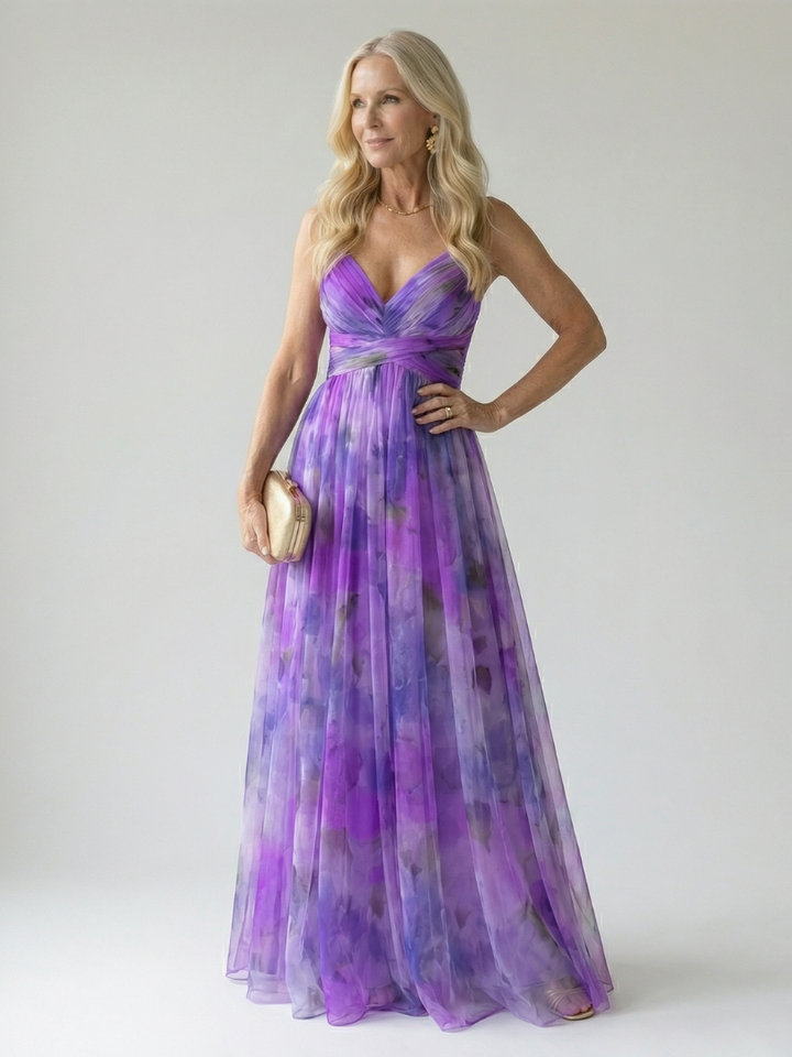 Isel | Abito Maxi Wrap Morbido