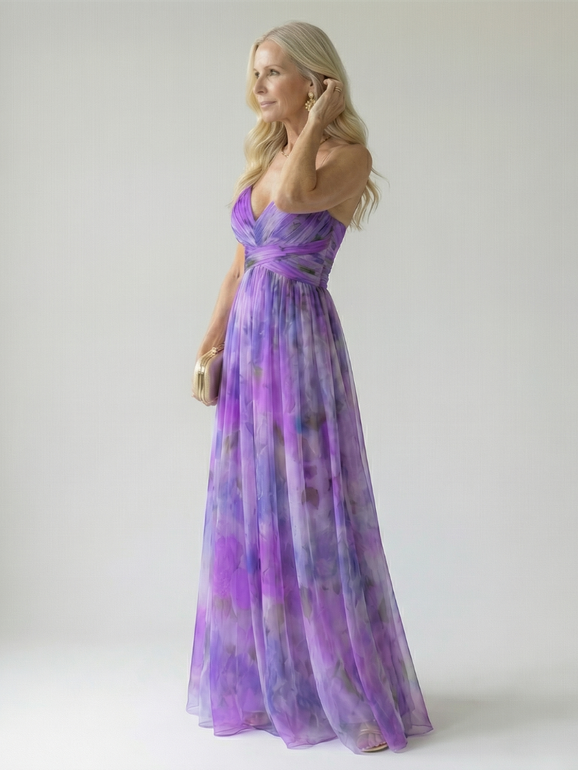 Isel | Abito Maxi Wrap Morbido