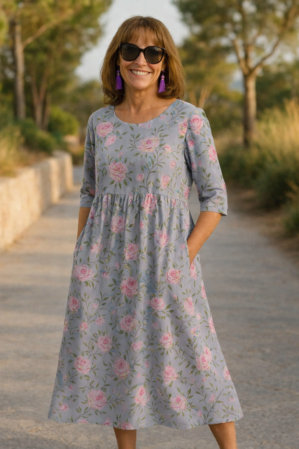 Lilia | Vestito midi comodo ed elegante