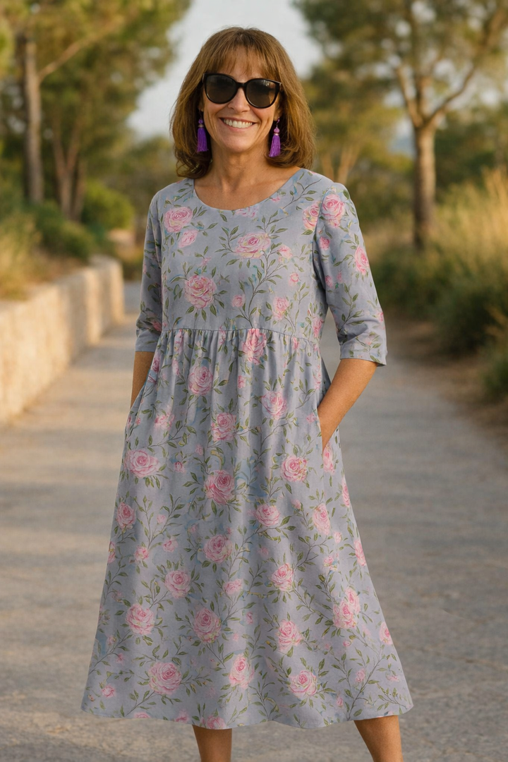 Lilia | Vestito midi comodo ed elegante