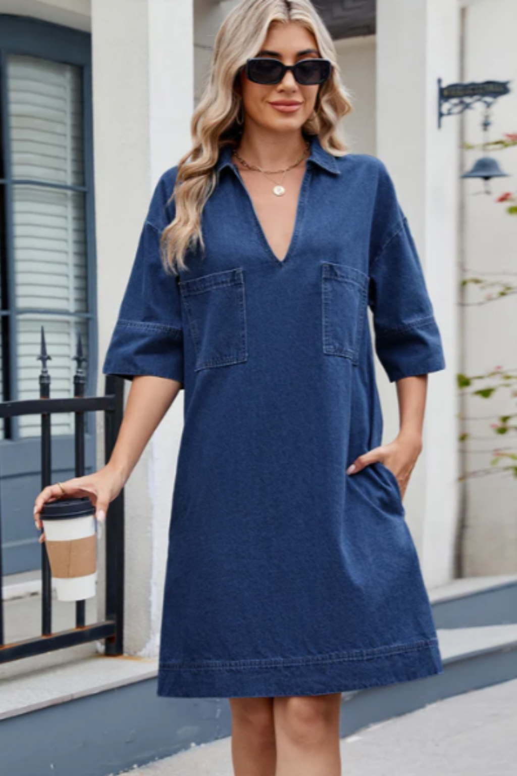 Jade | Vestito in Denim Casual