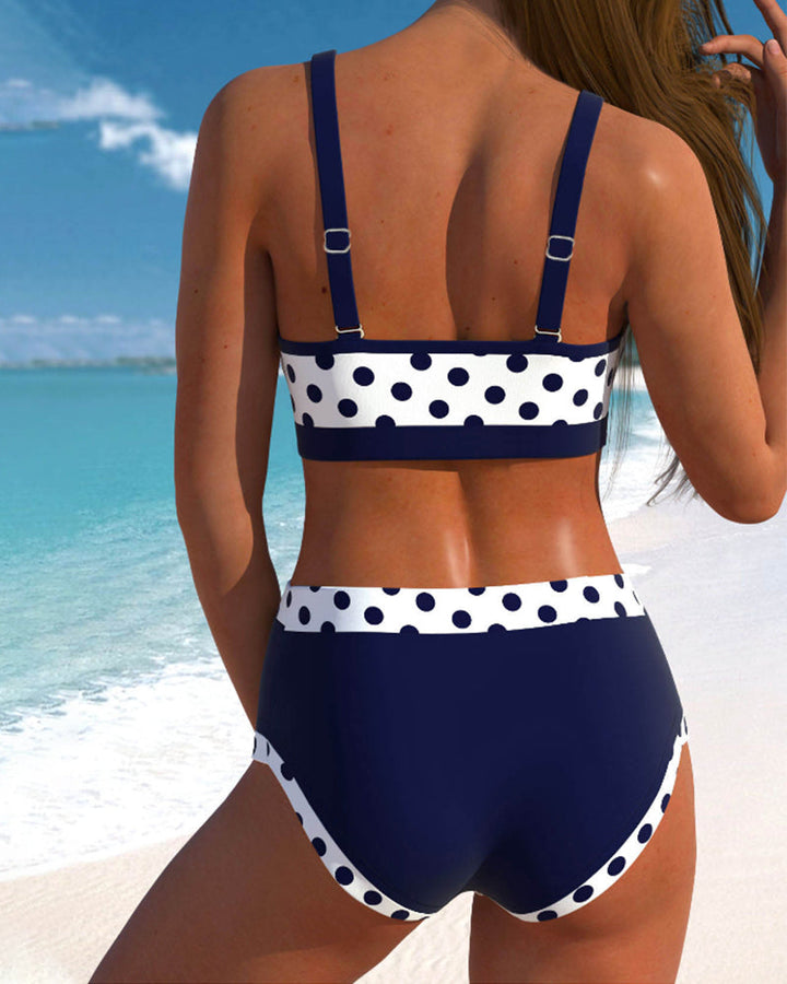 Bikini a Vita Alta Liesbeth Design Patchwork