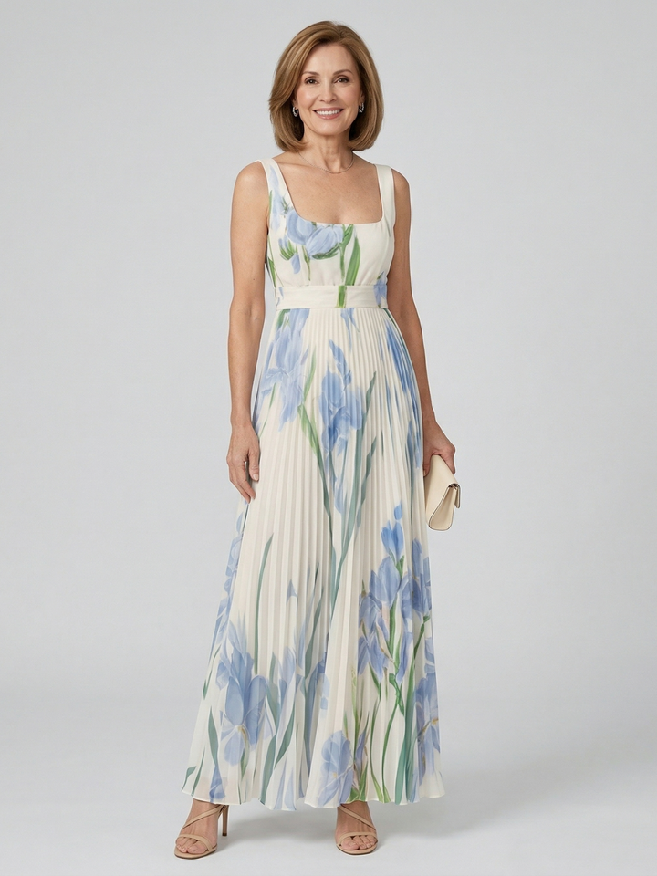 Abito Maxi A-Line Floreale Harper