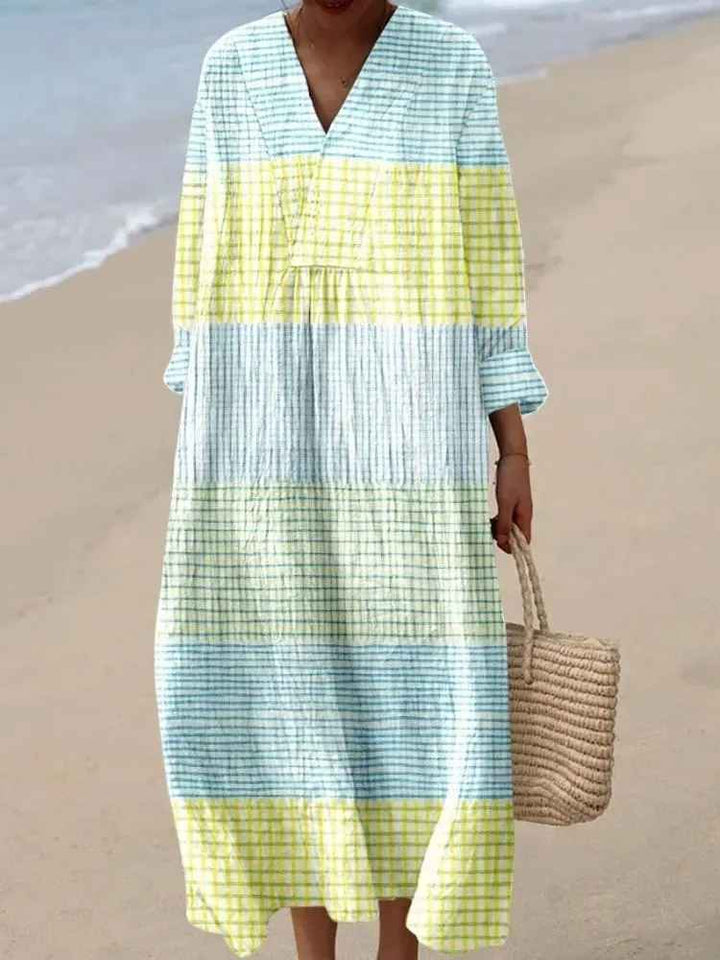 Allison - Vestito Maxi Boho Vintage