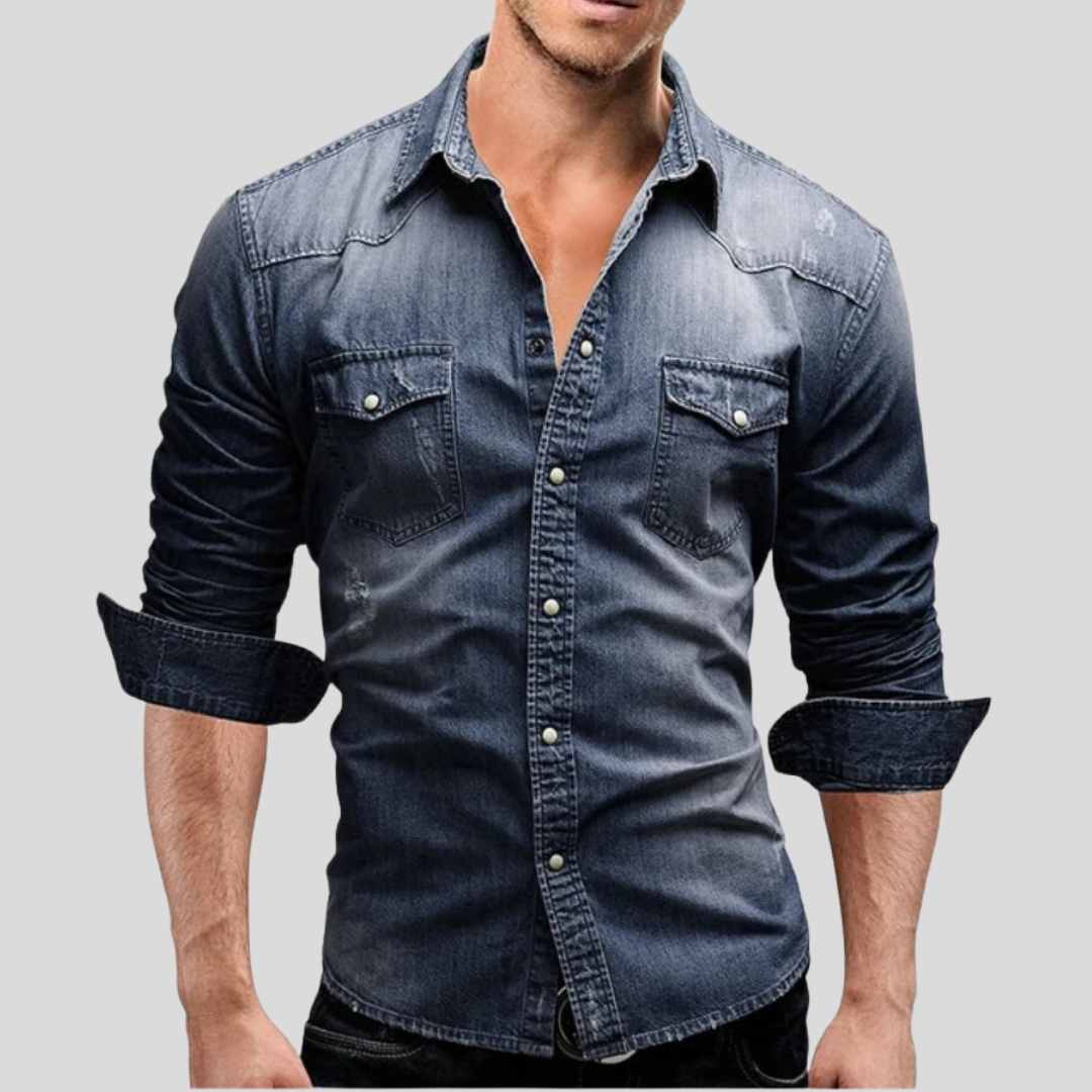 Lenoir™ - Chemise en denim au style moderne