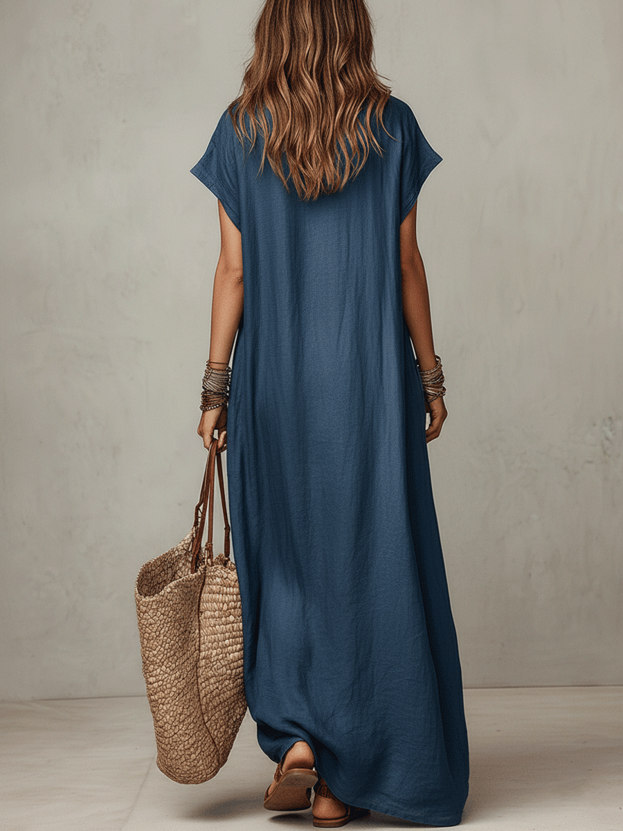 Abito Maxi Relax Bohemien Senza Sforzo