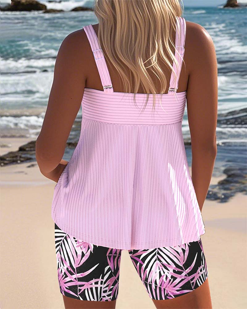 Luna - Set tankini colorato