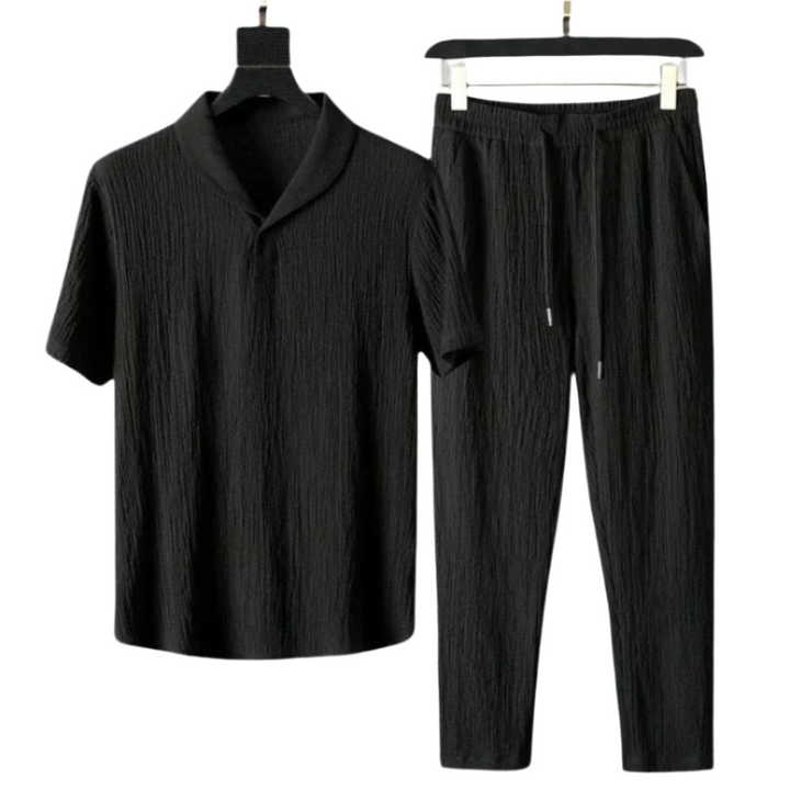 Polo e pantaloni in cotone