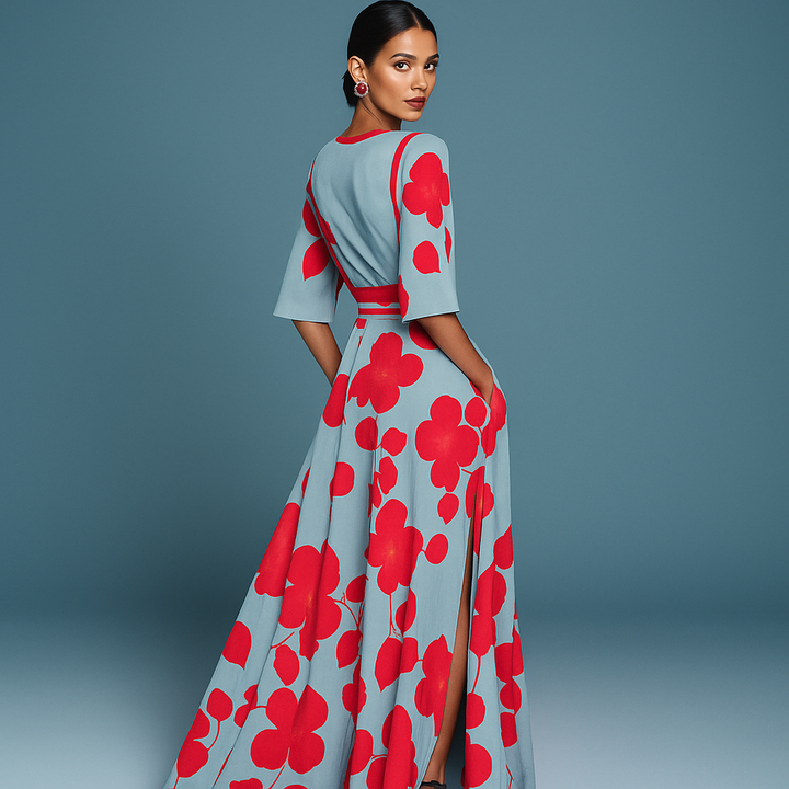 Layla™ | Abito Elegante in Viscosa