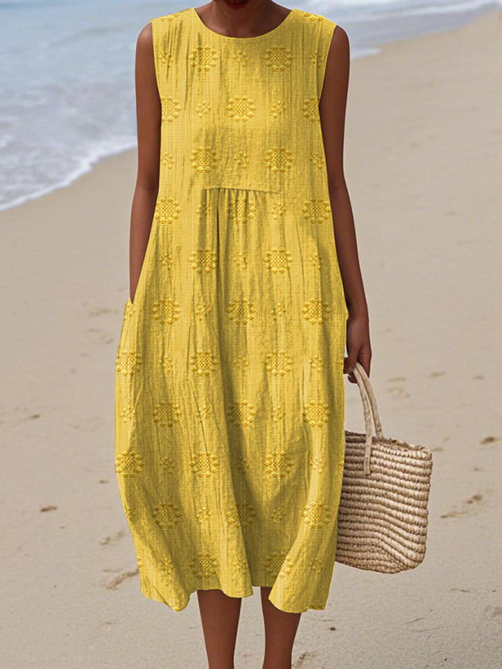 Beatrice - Vestito Elegante Senza Maniche con Tasche