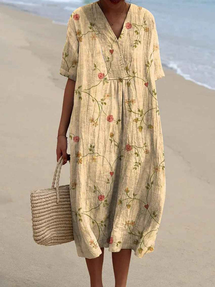 Merel | Vestito Maxi Floreale Vintage