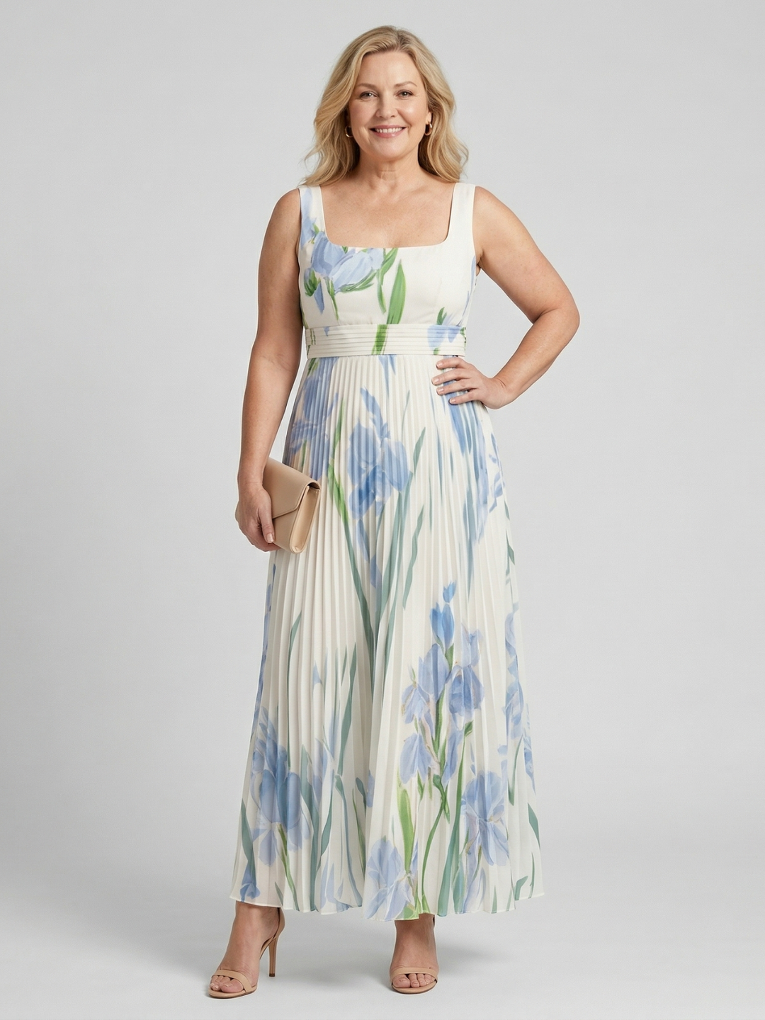 Vestito Maxi A-Line Floreale Harper