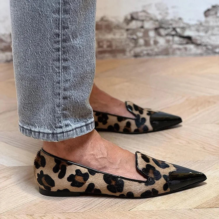 Margaux™ | Mocassini Leopardo