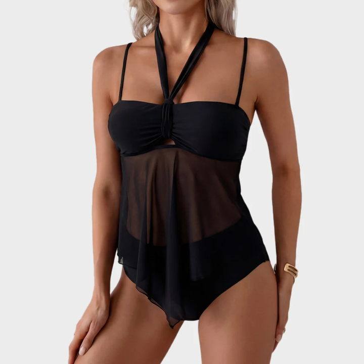 Roos | Tankini in Mesh Fluttuante