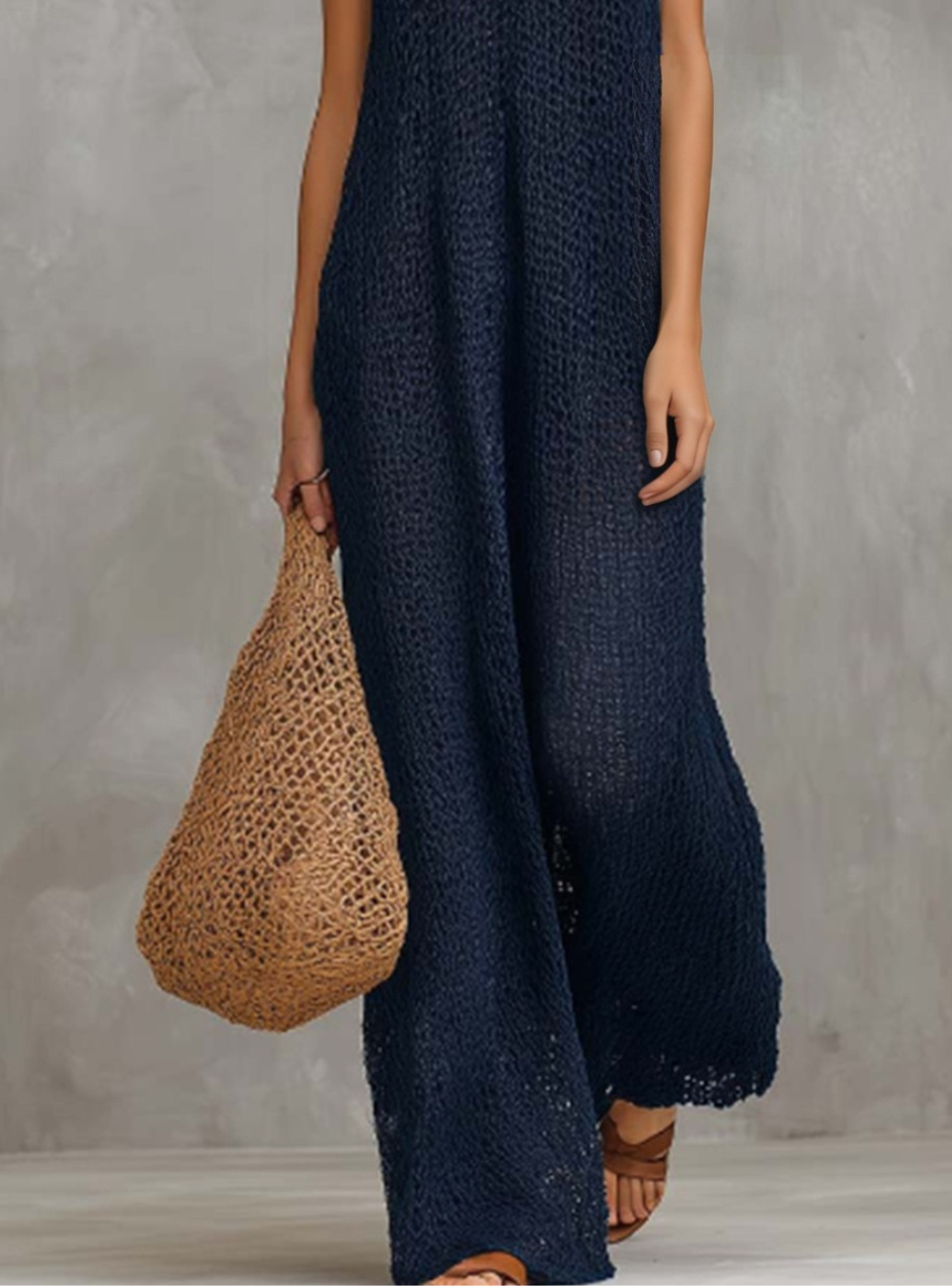 Abito Maxi Patchwork Bohemien