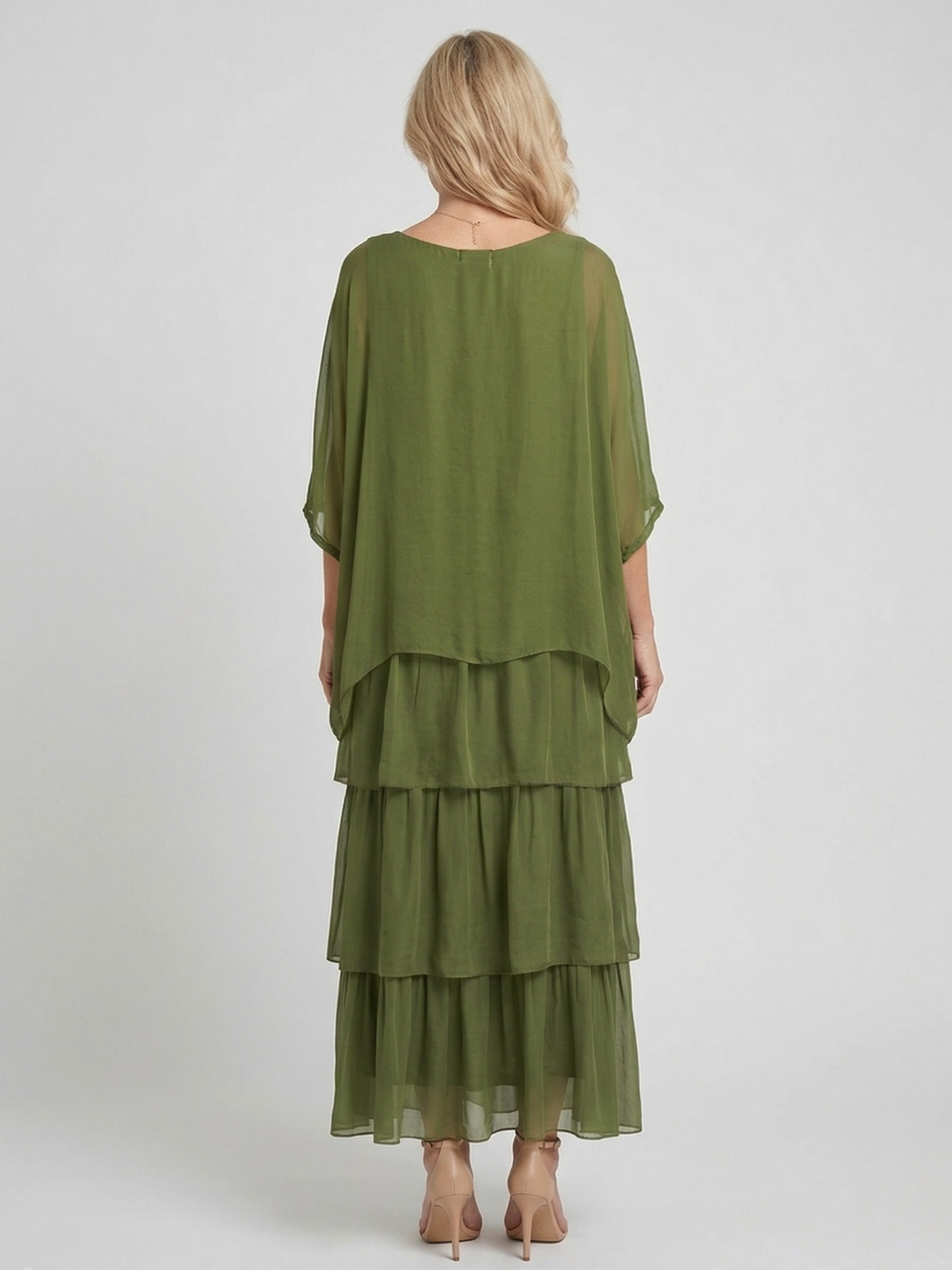 Abito Maxi Fluido Elegante Luna
