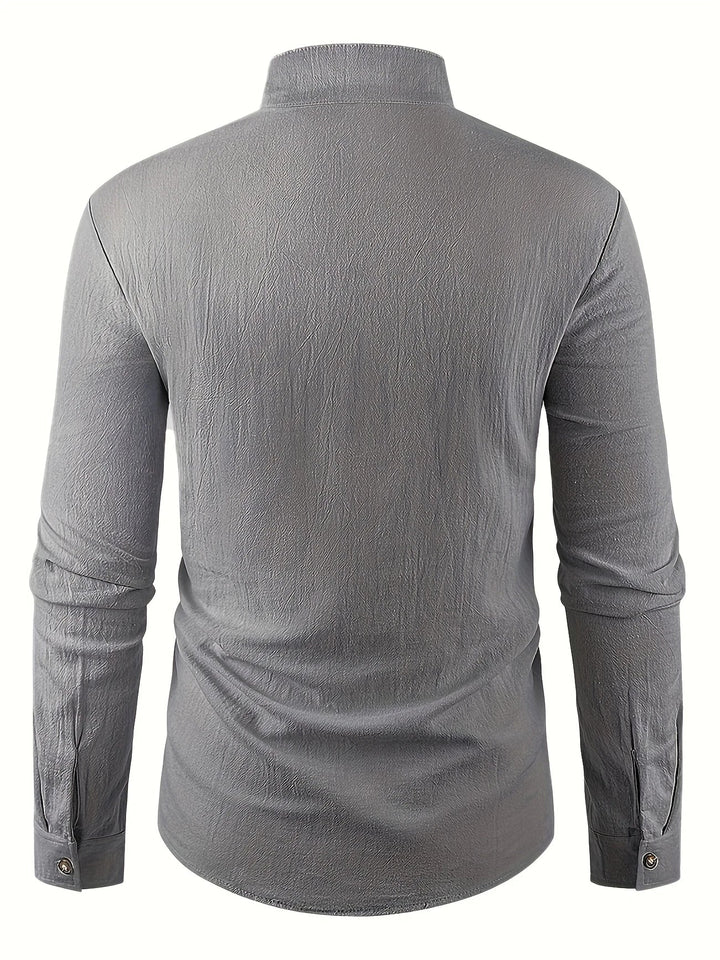 Lenoir™ | Chemise légère en coton à manches longues