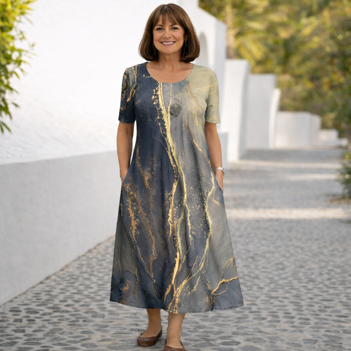 Robina | Abito Midi Floreale