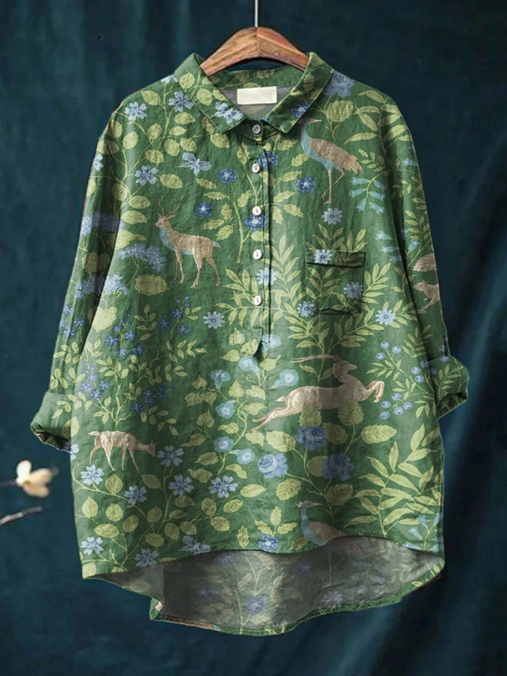 Georgia - T-shirt Floreale Leggera